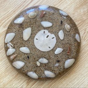 Vintage Lucite Shell Trivet